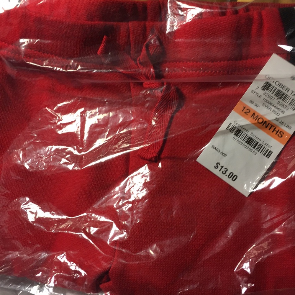Ever red sweat pants